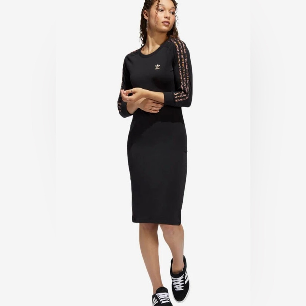 Adicolor Classics Leopard Luxe Dress, Adidas size Small